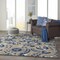 Homeroots 7 x 10 ft. Natural & Blue Indoor & Outdoor Area Rug 384862 - alternate 5